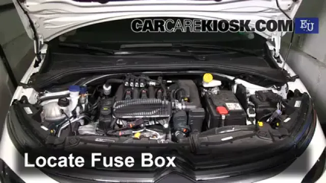 2017 Citroen C3 PureTech 1.2L 3 Cyl. Fusible (moteur) Contrôle